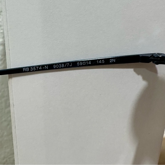 Ray-Ban Blaze 59mm Round Mirrored Sunglasses - Picture 7 of 9